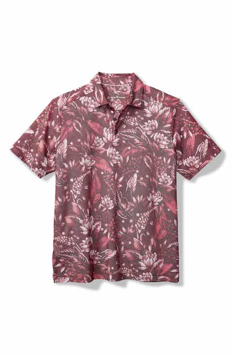 Tommy Bahama Midnight Excursions Floral Piqué Polo