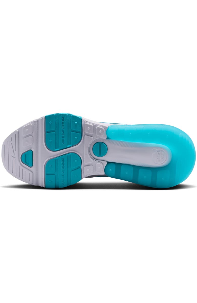 Nike Kids' Air Max 270 Premium Sneaker, Alternate, color, White/ Copa/ Teal Tint/ Blue