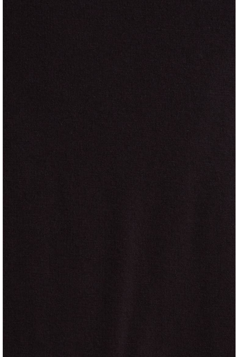Cowl Neck Extended Shoulder Top, Alternate, color, ANNE BLACK