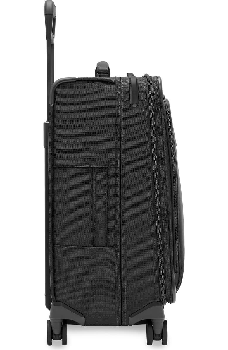 Briggs & Riley Baseline 24-Inch Checked Expandable Spinner Suitcase, Alternate, color,