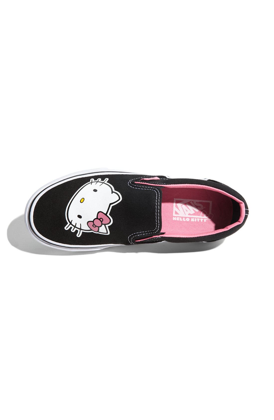 'Hello Kitty®' Slip-On Sneaker (Limited Edition), Alternate, color, BLACK