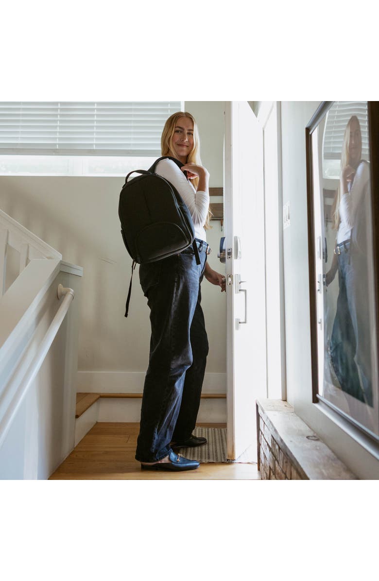 Parker Baby Co. Drift Neoprene Lite Diaper Backpack, Alternate, color, Black