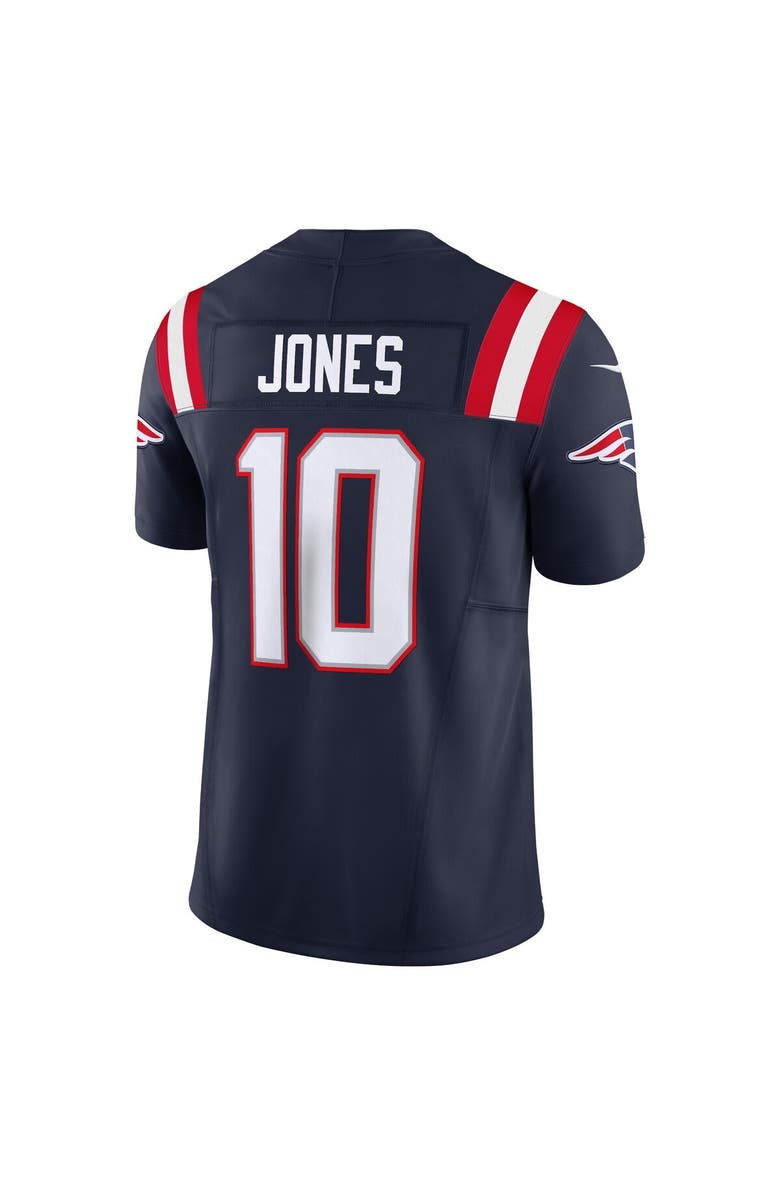 Nike Men's Nike Mac Jones Navy New England Patriots Vapor F.U.S.E. Limited Jersey, Alternate, color, 