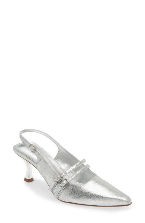 Kaia Double Strap Slingback Pump (Women)