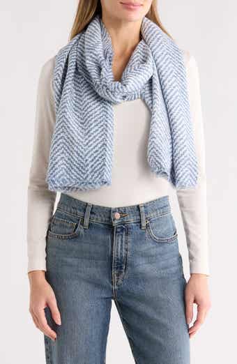 Nine West Herringbone Soft Wrap Scarf
