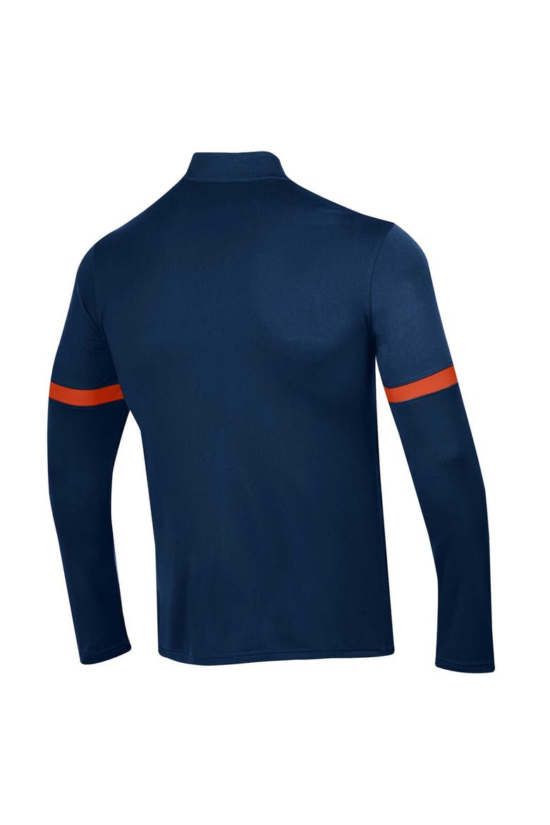 Men's Under Armour Navy Auburn Tigers 2023 Assist Warm Up Full-Zip Jacket, Alternate, color, Navy