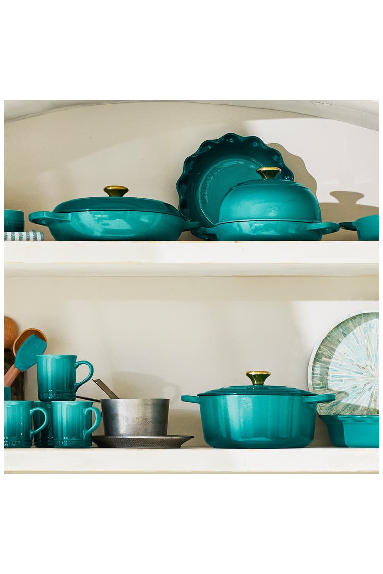 Enameled Cast Iron Bread Oven, Alternate, color, RIVIERA