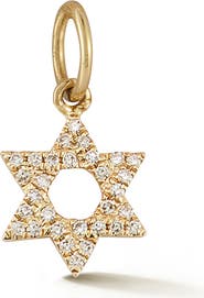 EF Collection Star of David Diamond Pavé Charm