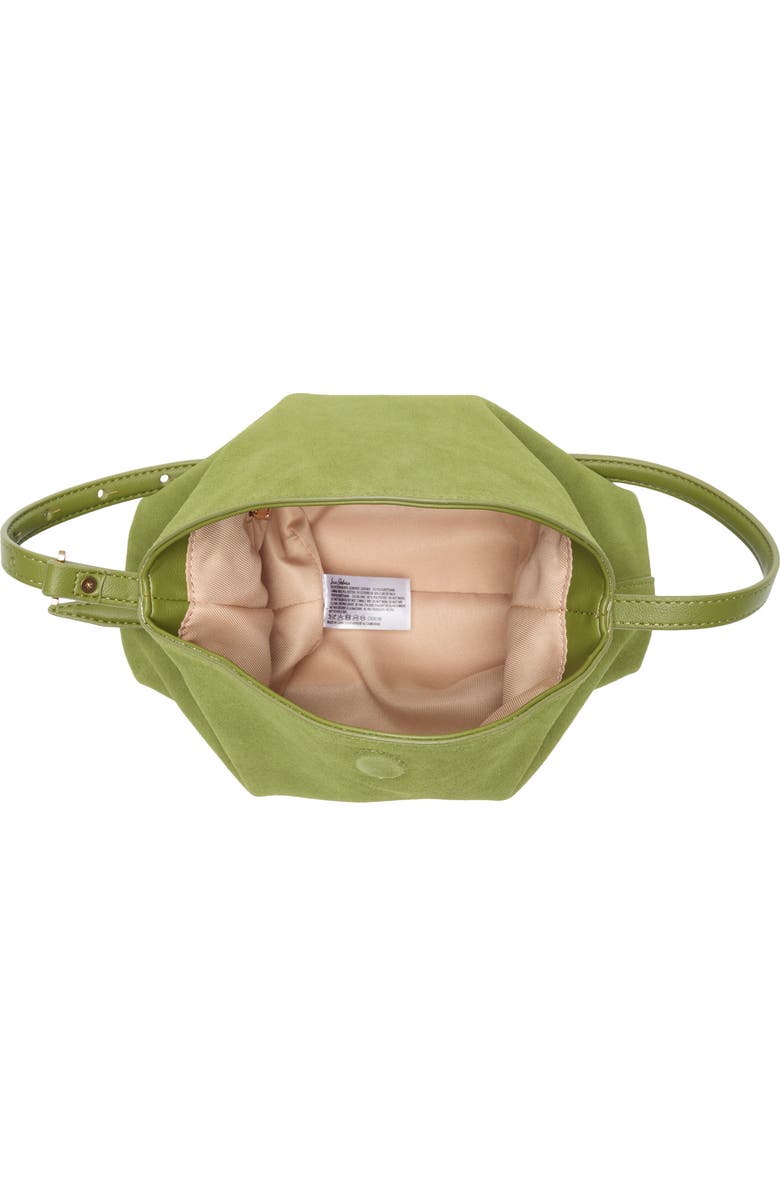 Sam Edelman Harlyn Suede Shoulder Bag, Alternate, color, Light Green