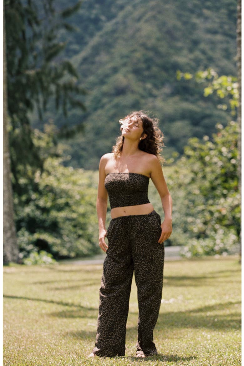 Koda Cover-Up Drawstring Pants, Alternate, color, SELVA