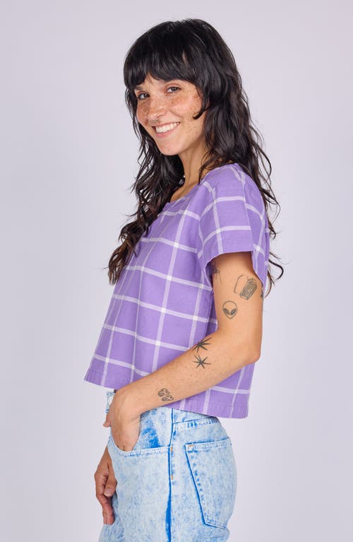 Mokuyobi Grid Crop Top