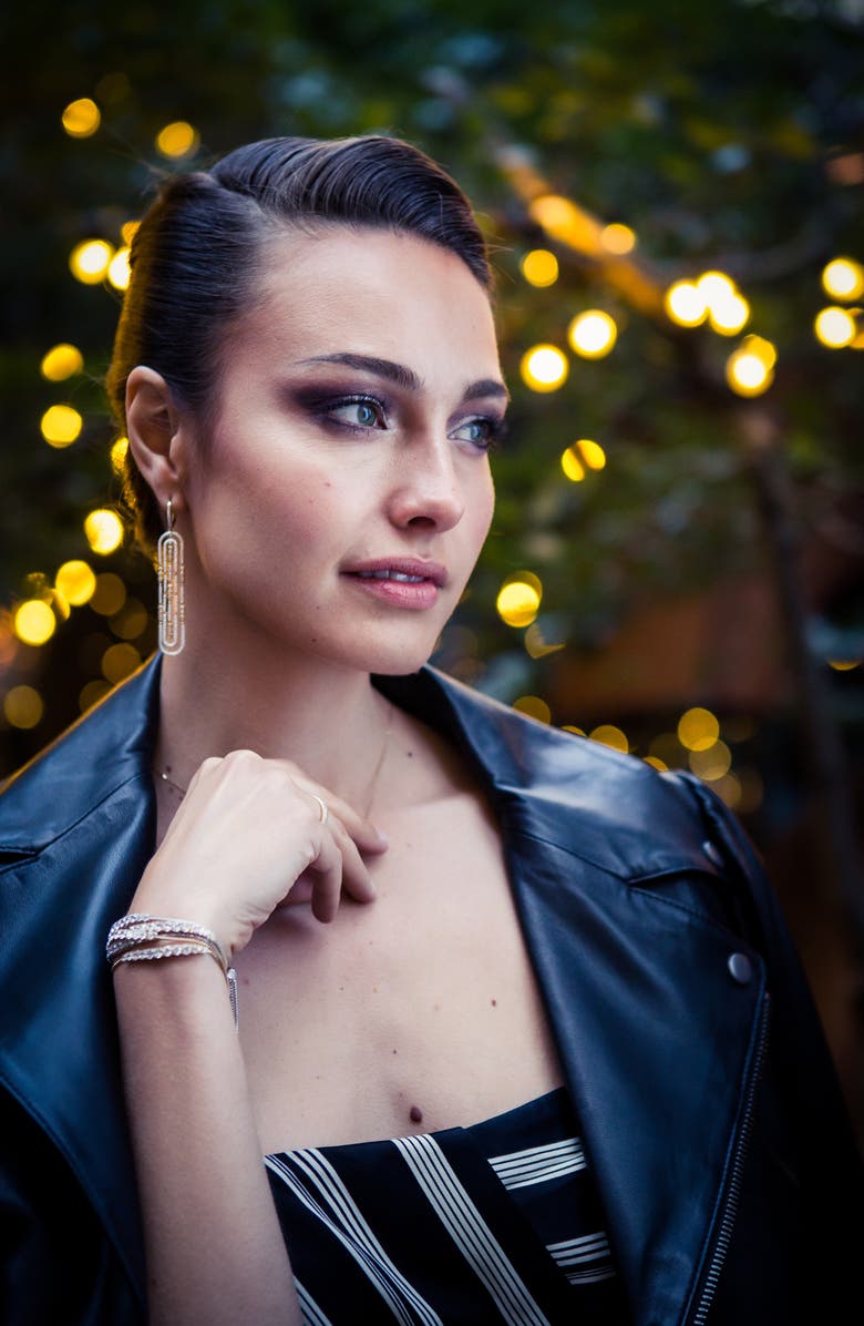 Nadri 'Geo' Small Pendant Necklace, Alternate, color,