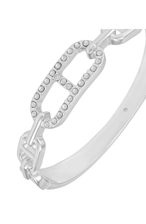 Guess Mariner Link Bracelet In Metallic