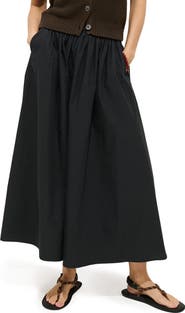 Alex Mill Charlie Poplin Maxi Skirt