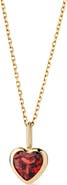Ana Luisa Solid Yellow Gold - Heirloom Heart Necklace