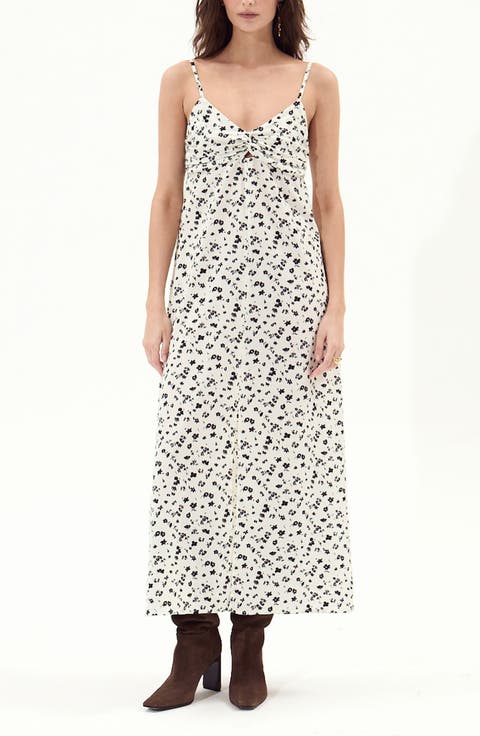 Rondella Floral Print Sleeveless Maxi Dress