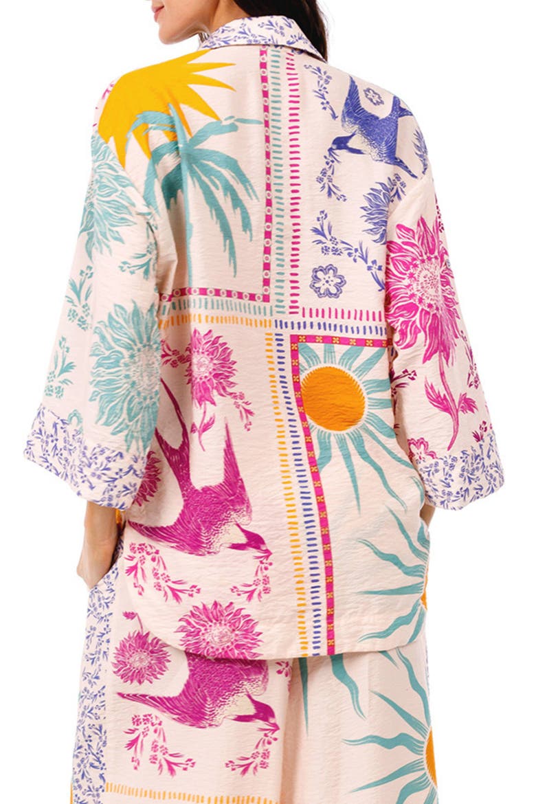 Chrissy Alina Cover-Up Shirt, Alternate, color, PINK