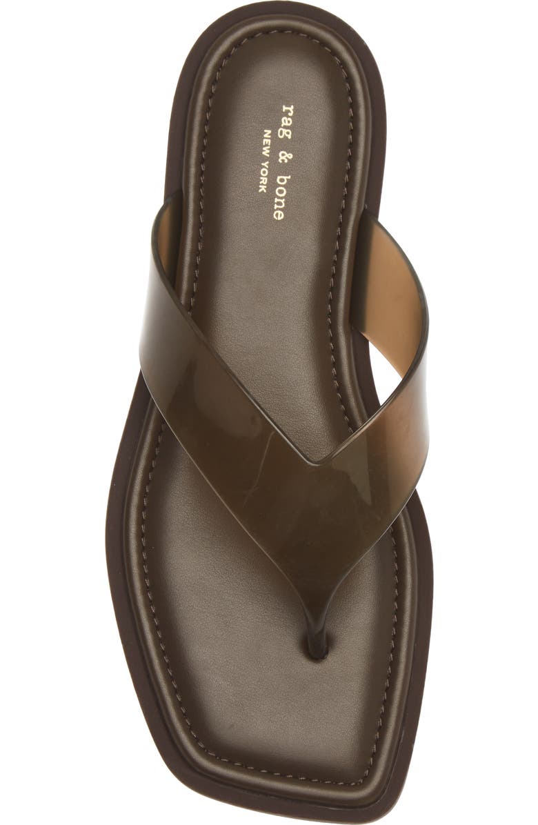 rag & bone Gracie Jelly Flip Flop, Alternate, color,
