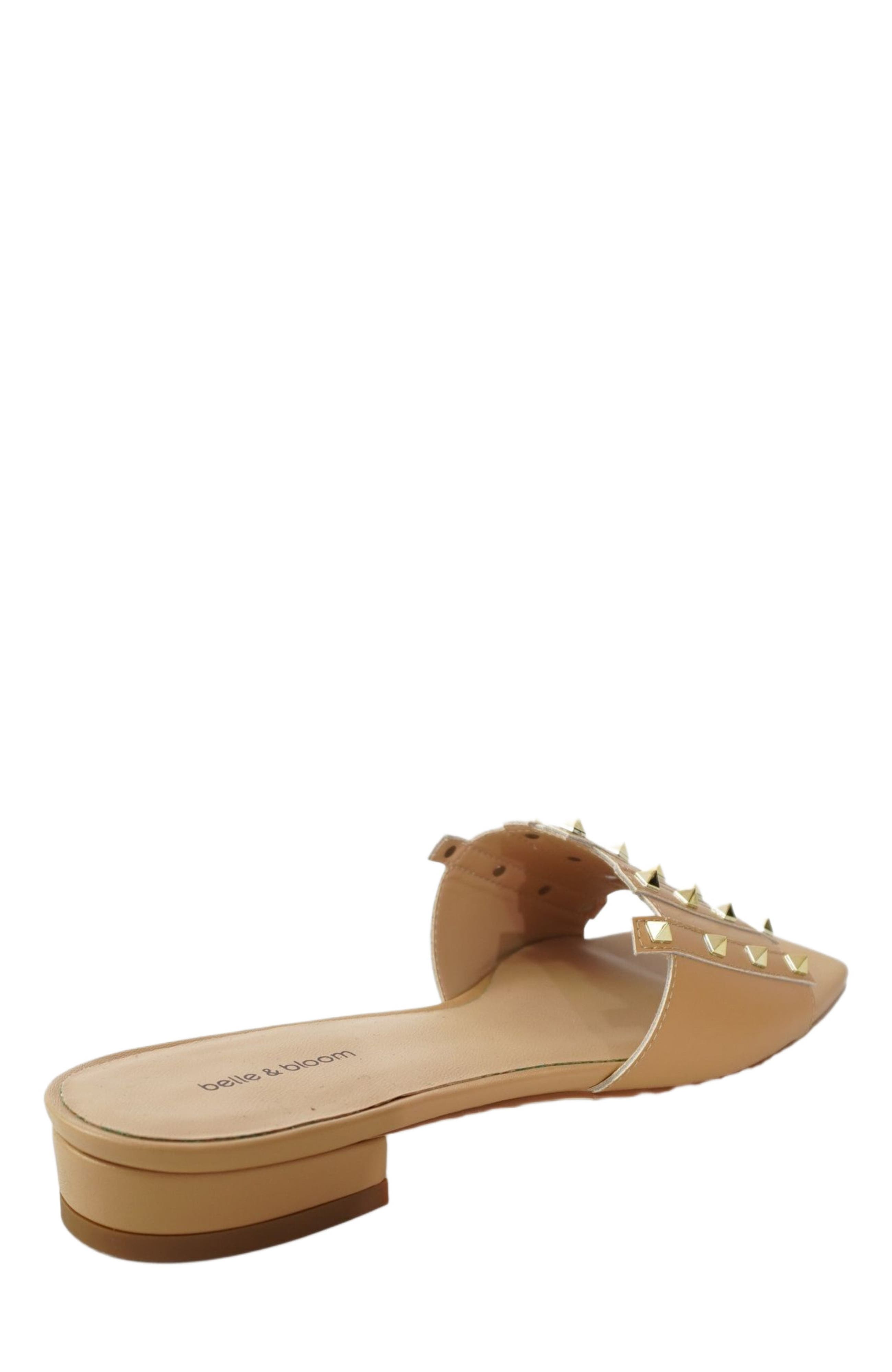 Until We Meet Stud Slide, Alternate, color, Tan