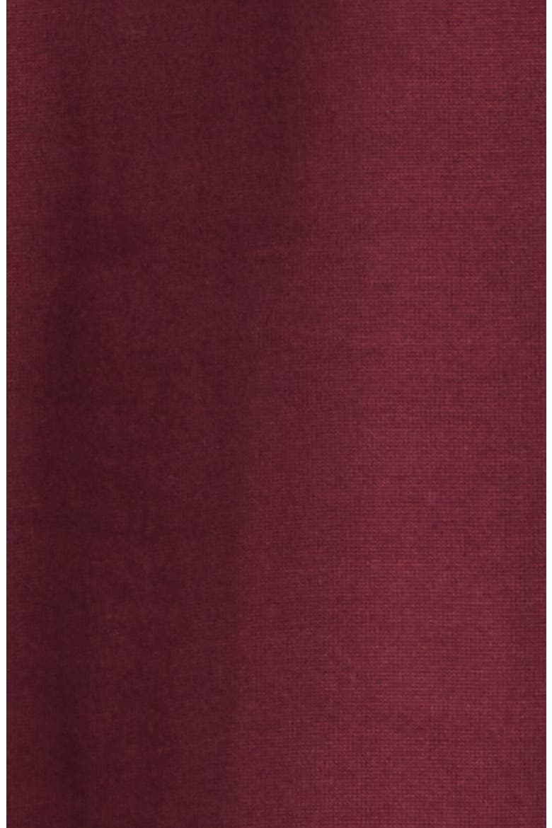4-Bar Cotton Jersey Polo, Alternate, color, BURGUNDY