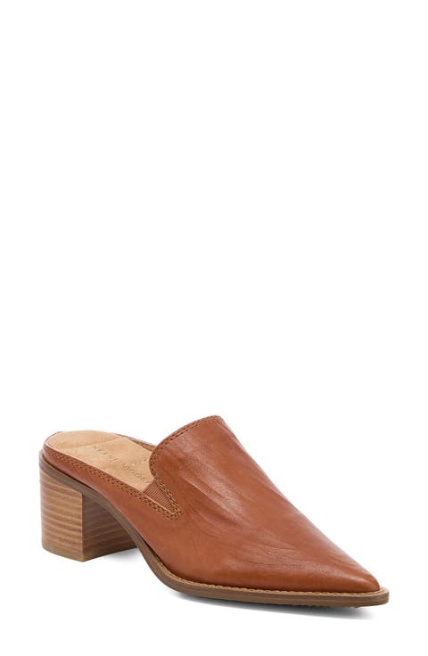Mason Pointed Toe Loafer Mule