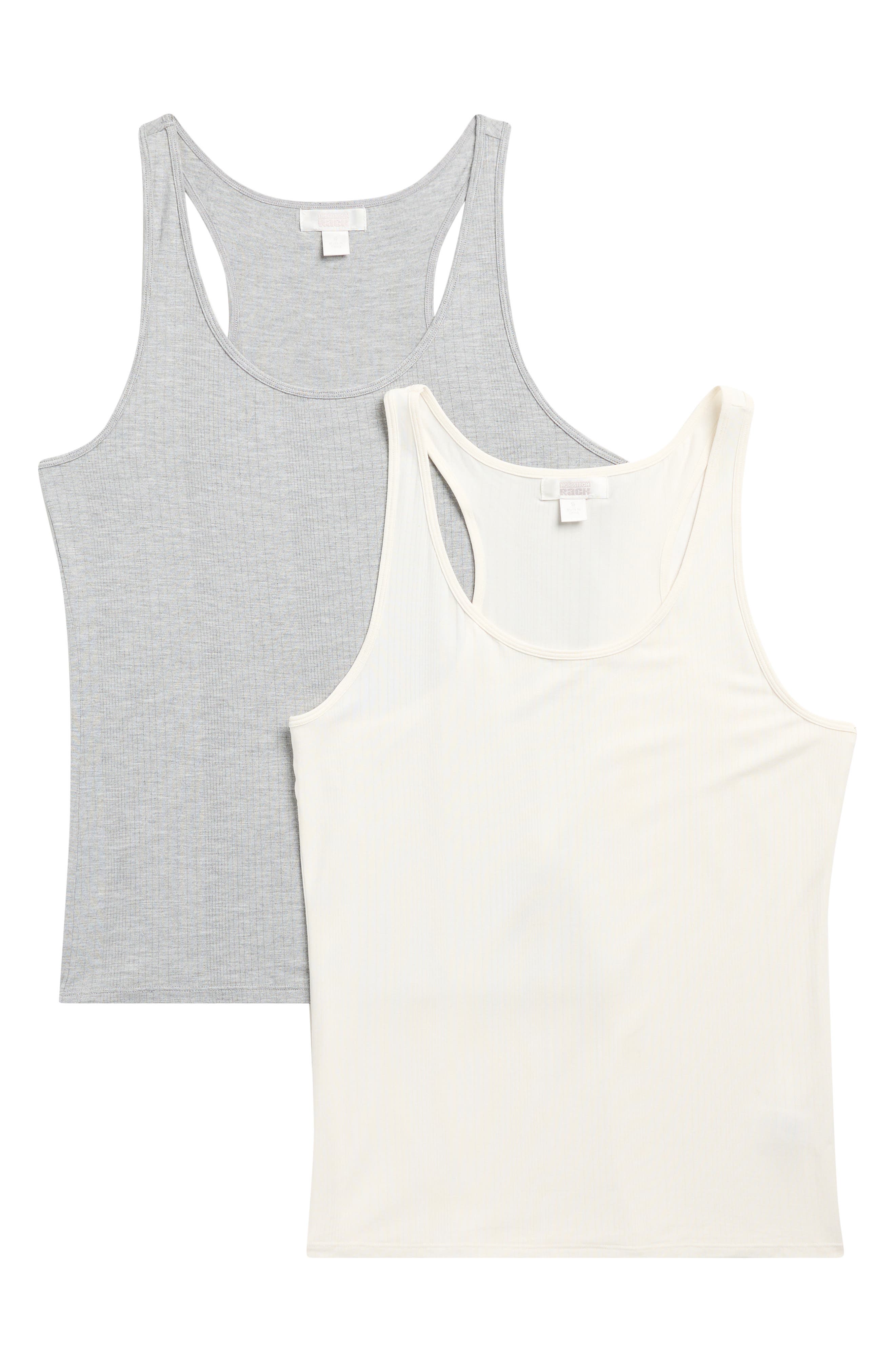 NORDSTROM RACK 2-Pack Rib Tank