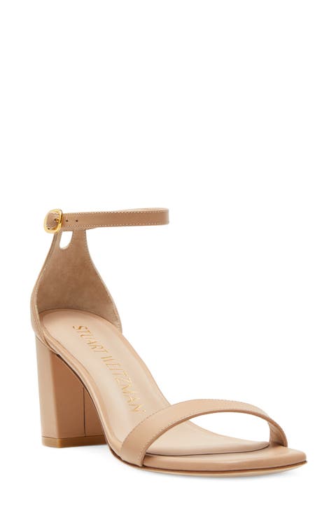 Nudistcurve 75 Block Heel Sandal (Women)