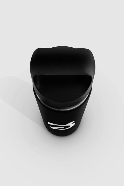 Peloton Glass Water Bottle In Black