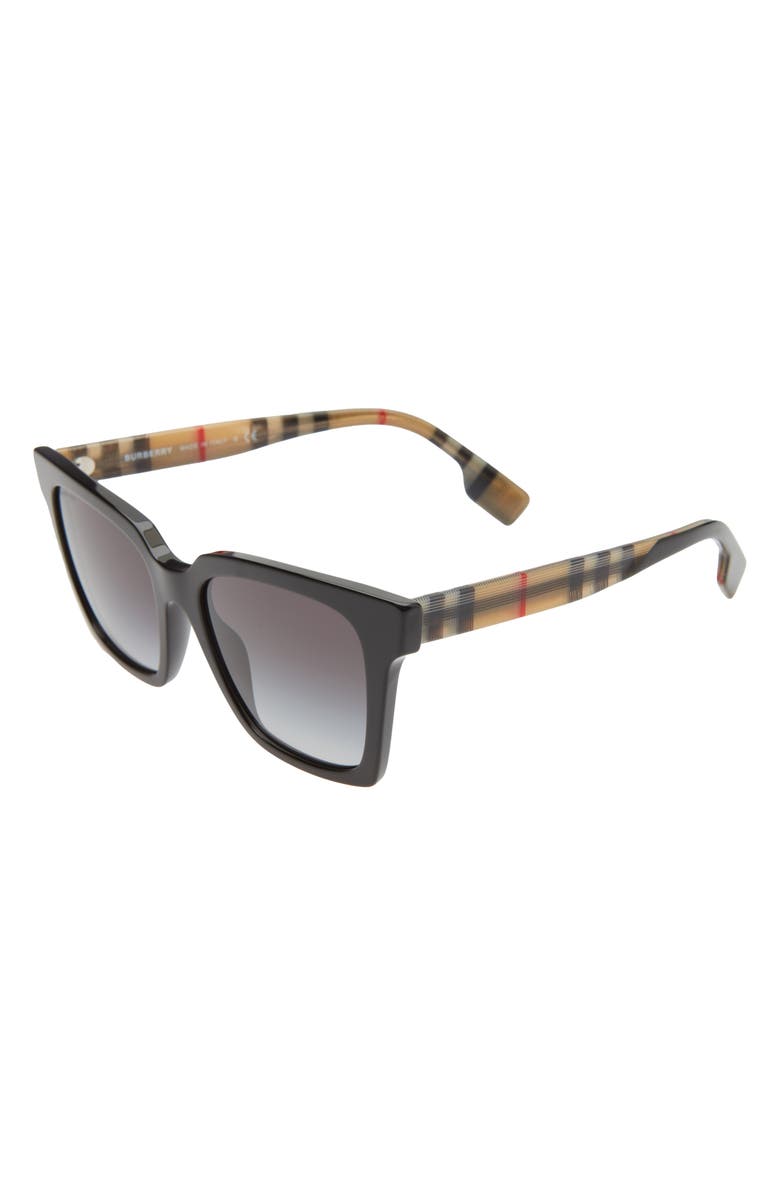 Burberry 53mm Gradient Square Sunglasses, Alternate, color,