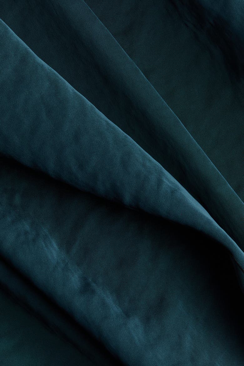 Satin Slip Dress, Alternate, color, Dark turquoise