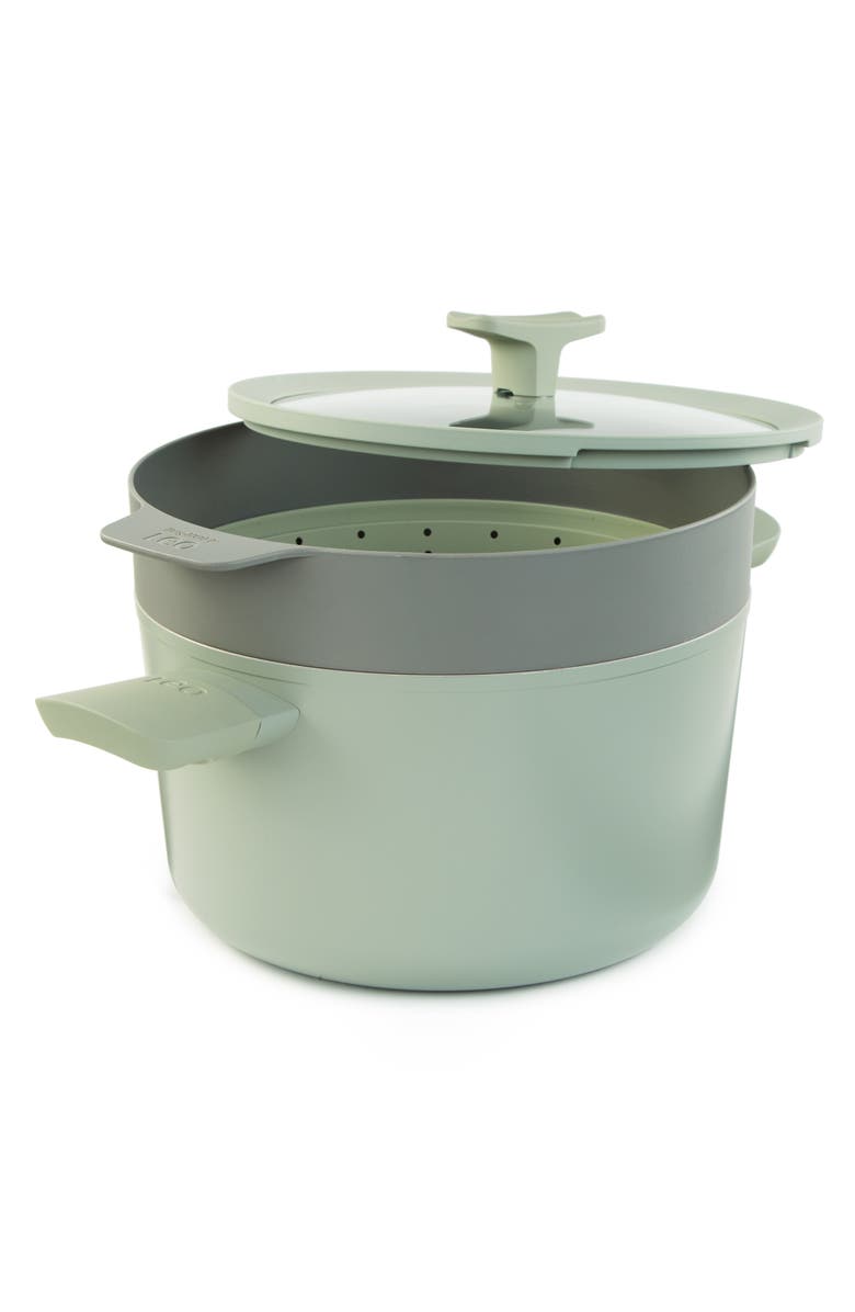 BergHOFF Leo Balance 3-Piece Steamer Set, Main, color, Sage