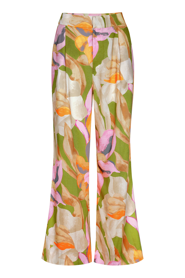 Petra Print Wide Leg Pant, Main, color, Fresco Floral