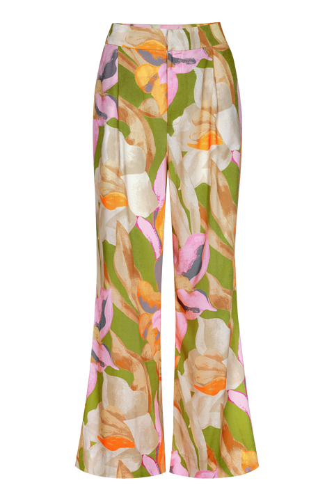 Petra Print Wide Leg Pant