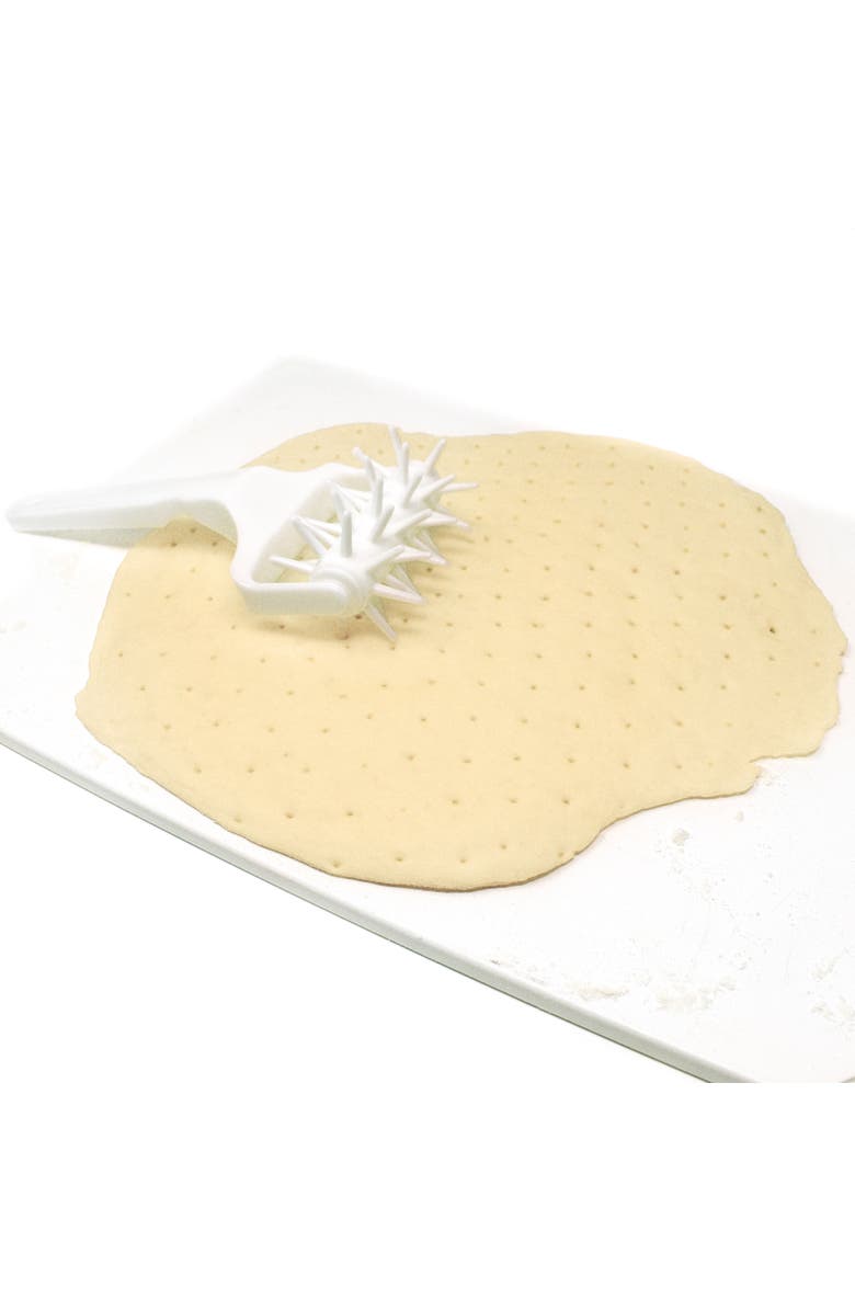 Norpro Dough Docker for Pastry or Pizza Dough, White, Alternate, color, White