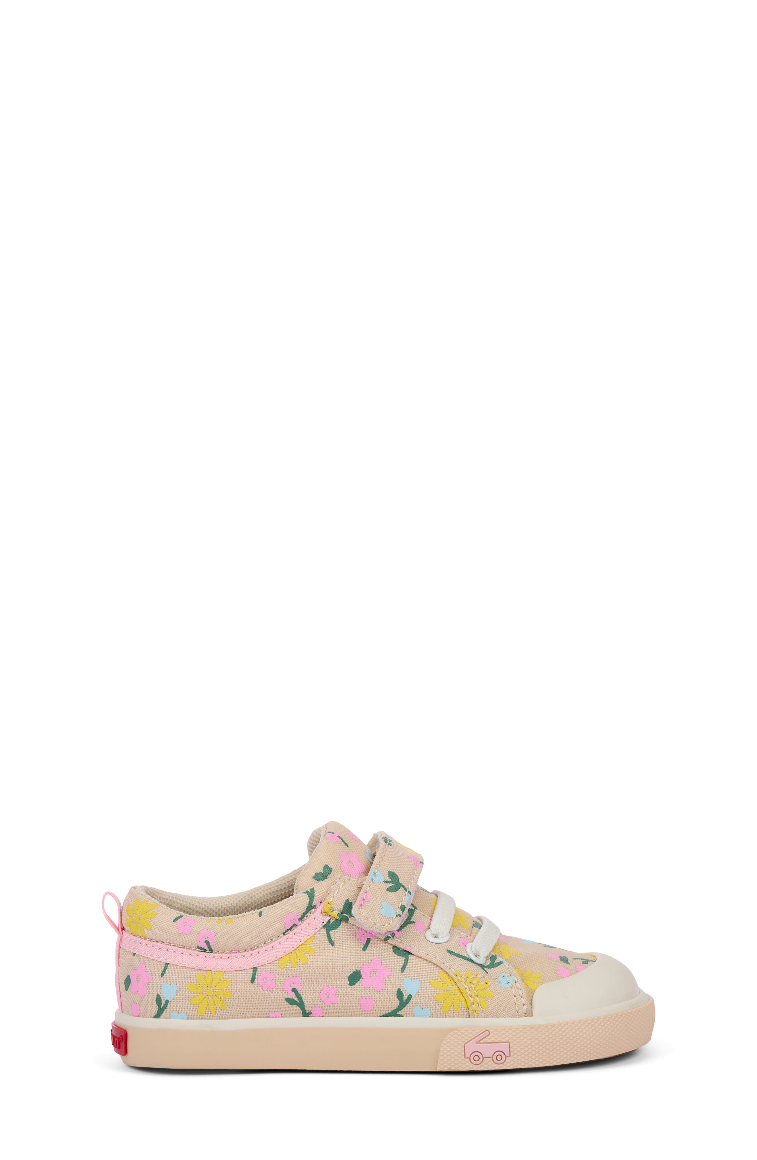 See Kai Run Kids' Kristin Sneaker, Alternate, color, Oatmeal/ Floral