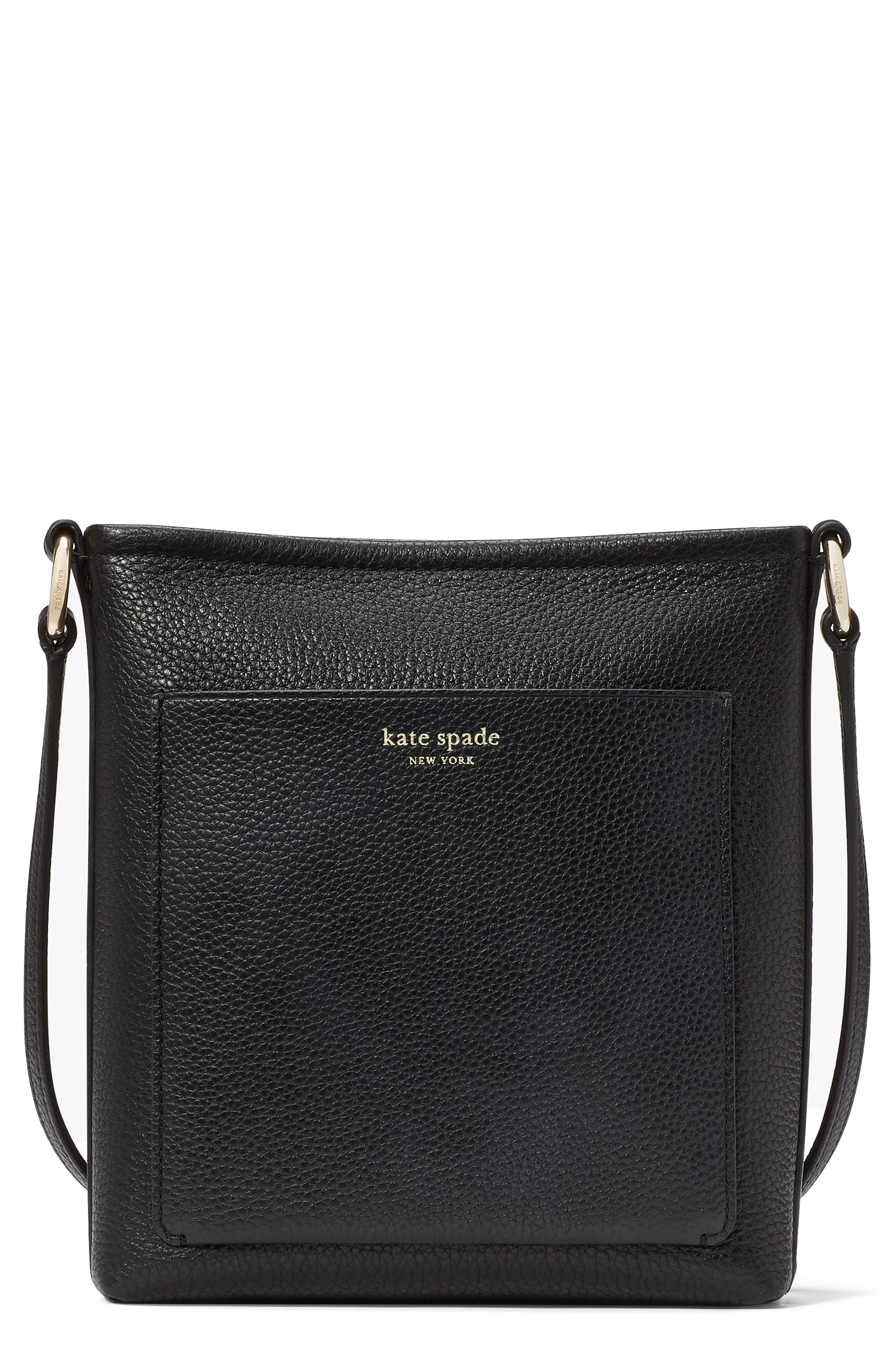 Kate Spade New York ava pebble leather swing crossbody bag, Main, color, 