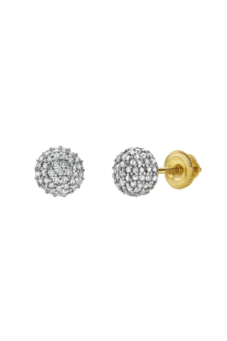 Orbius 10K Yellow Gold Diamond Stud Earring - 0.33ct., Main, color, 10K Yellow Gold