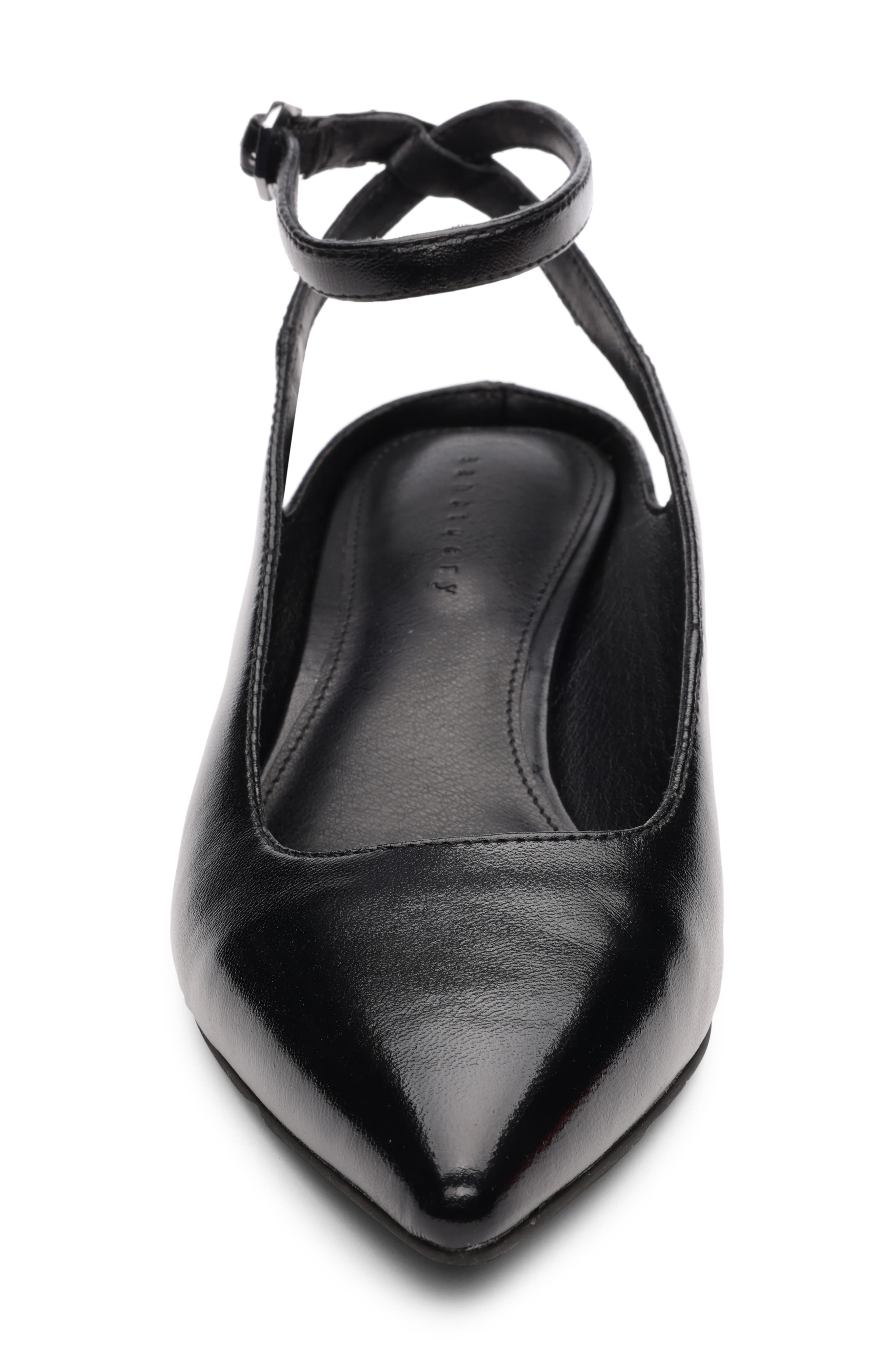 Sanctuary Magic Ankle Strap Pointed Toe Kitten Heel Pump, Alternate, color, 