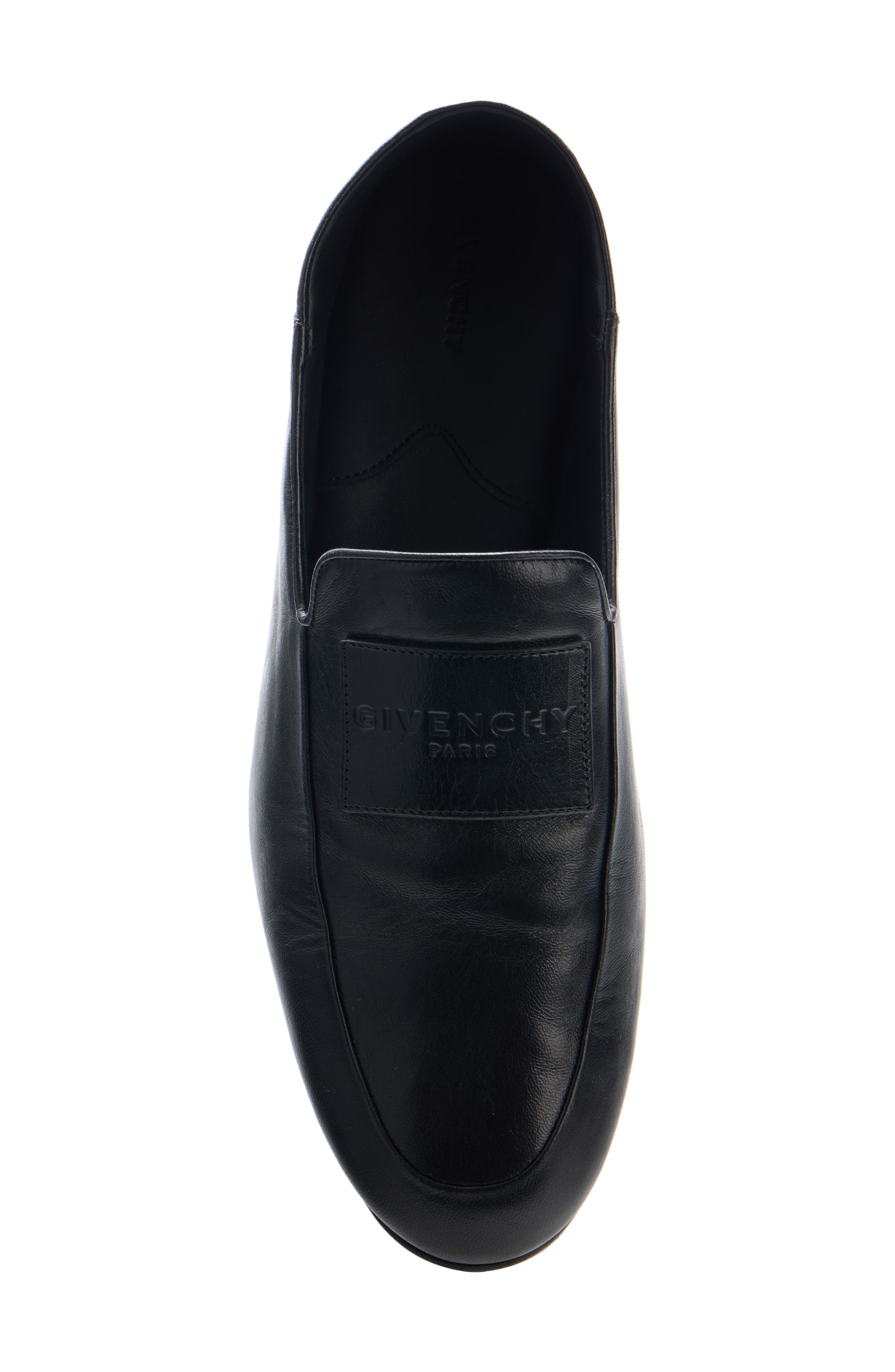 Givenchy Logo Label Convertible Loafer, Alternate, color, Black