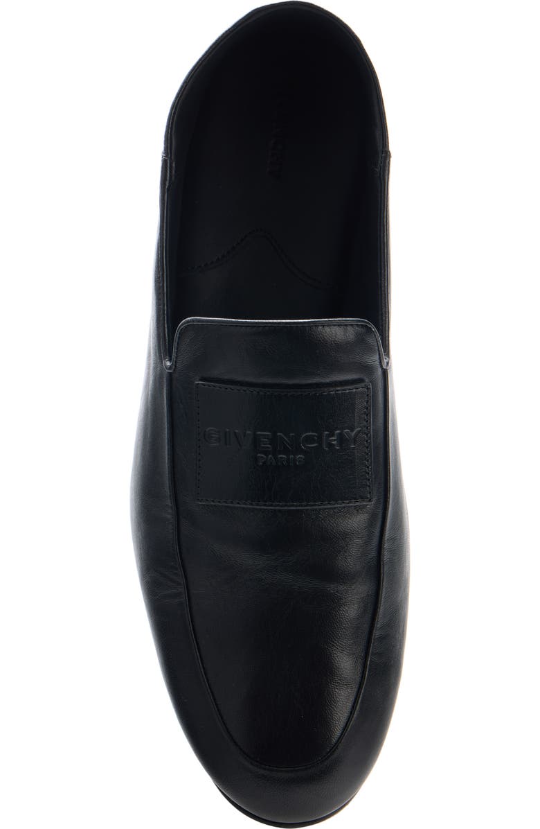 Givenchy Logo Label Convertible Loafer, Alternate, color, Black