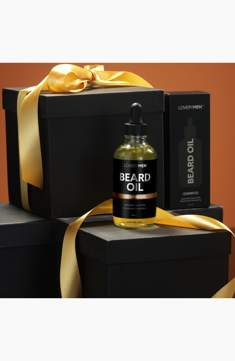 Lovery Beard Oil, Alternate, color, Cedarwood