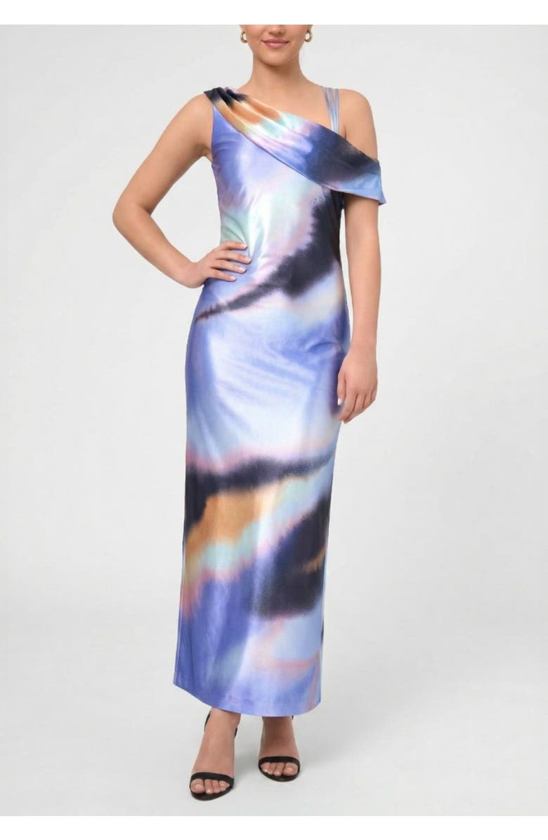RACHEL Rachel Roy Delphina Draped Neck Maxi Dress, Main, color, Medium Purple