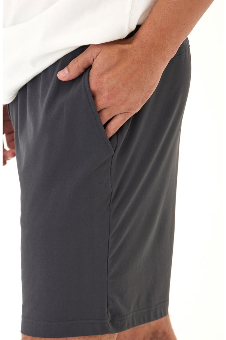 Quill Jersey Drawstring Shorts, Alternate, color, CARBON