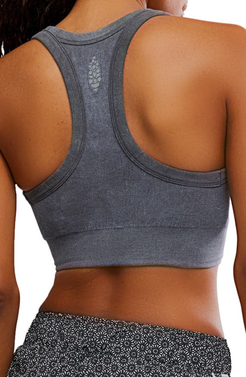 Free People Fp Movement Go To Sports Bra In Gray