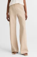 Vince Colette Wide Leg Linen Pants