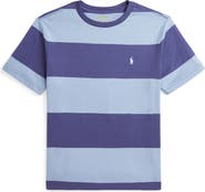 Polo Ralph Lauren Kids' Stripe Cotton T-Shirt