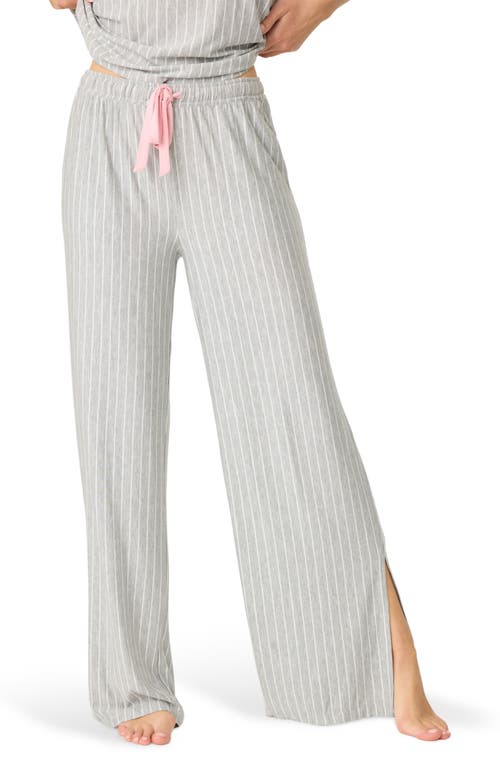Pj Salvage Lazy Days Pajama Pants In Heather Grey