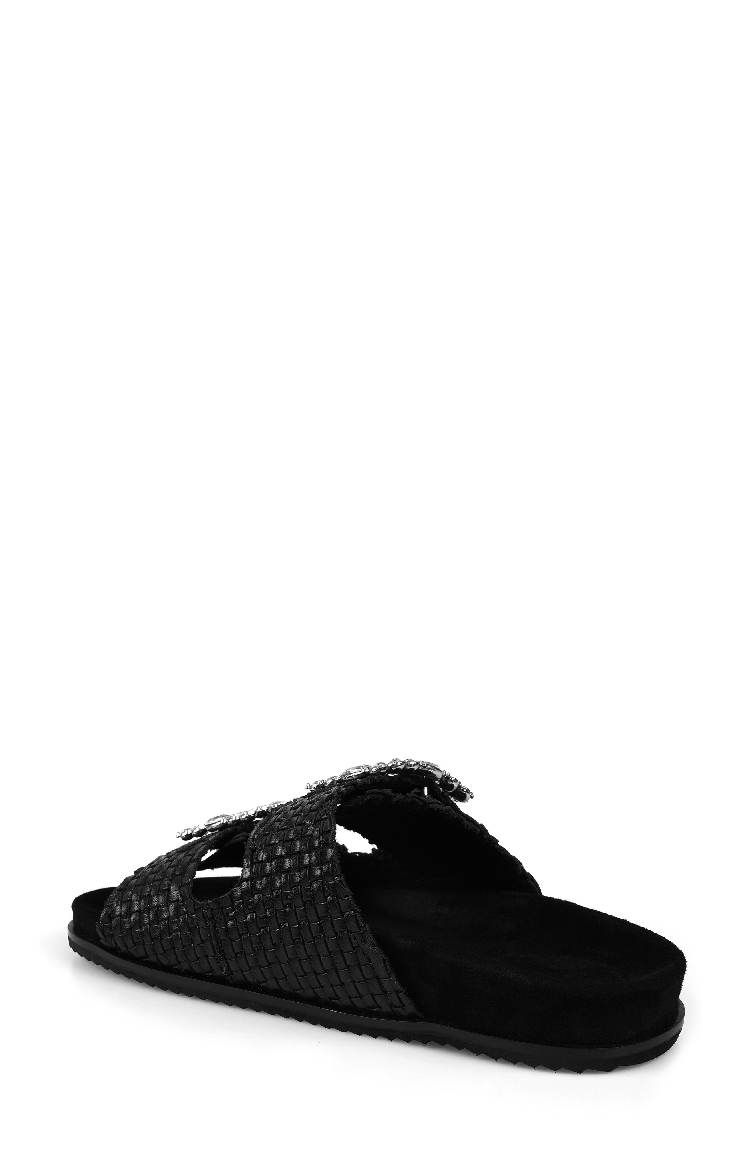 ZIGI ARTISAN Mikka Two-Strap Sandal, Alternate, color, Black