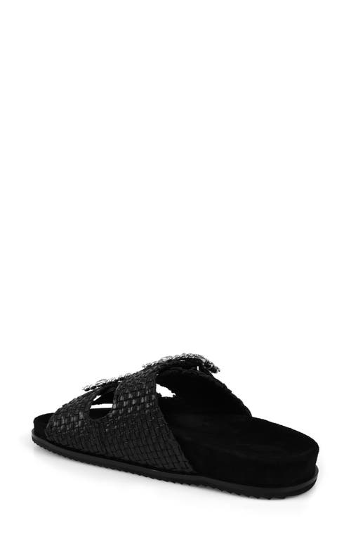 Zigi Artisan Mikka Two-strap Sandal In Black