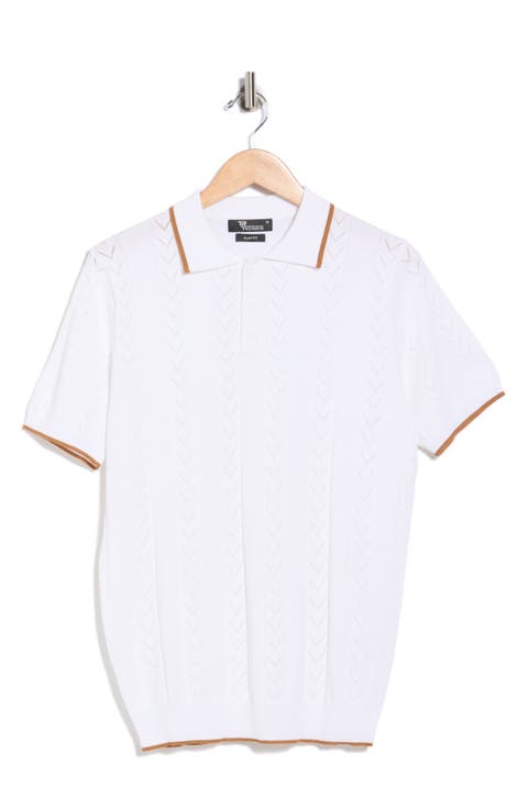 Slim Fit Polo Sweater